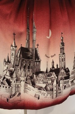 画像3: Innocent World / ローテンブルク柄スカート  ワイン O-26-03-02-037-IW-SK-OW-OS