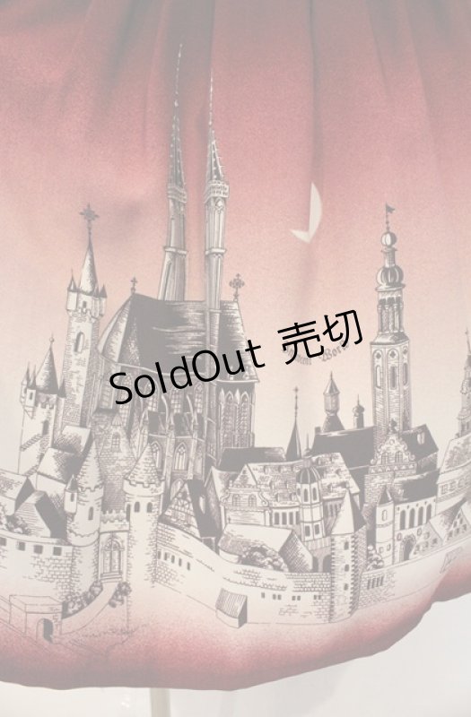 画像3: Innocent World / ローテンブルク柄スカート  ワイン O-26-03-02-037-IW-SK-OW-OS (3)