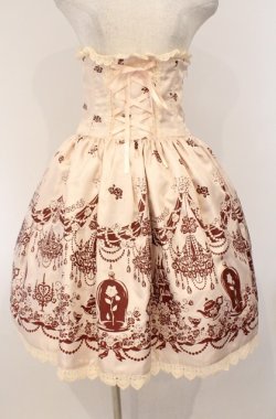 画像1: ALICE and the PIRATES / Beauty and the Rose promise コルセットスカート  ピンク O-26-03-02-038-PA-SK-OW-OS