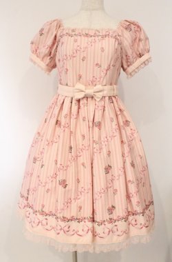 画像1: Innocent World / ベランジェールローズワンピース  ピンク O-26-03-02-039-IW-OP-OW-OS