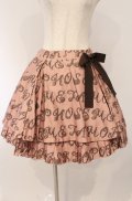 metamorphose / Romantic alphabet スカート  ピンク系 O-26-03-02-040-ME-SK-OW-OS