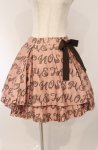 画像1: metamorphose / Romantic alphabet スカート  ピンク系 O-26-03-02-040-ME-SK-OW-OS (1)