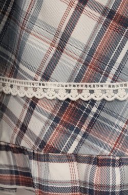 画像2: virally / 星名桜子 チェックスカート L サックス O-26-03-02-007-PU-SK-IG-OS