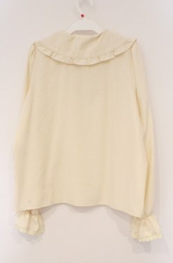 画像3: m petit by misako / AM マルエリフリルブラウス M クリーム O-26-03-02-010-LO-BL-IG-OS