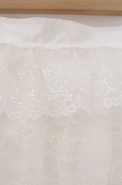 画像2: Princess Flower Garden / TT*KRS3WAYレーススカート  シロ O-26-03-02-002-PU-SK-IG-OS