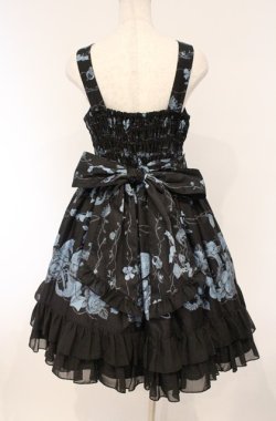 画像5: metamorphose / Secret EDENリボンジャンパースカート  クロ×アオ O-26-03-02-024-ME-OP-OW-OS