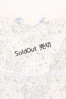 画像2: PINK HOUSE / 小花柄キャミソール L ブルー O-26-03-03-026-LO-TO-IG-OS