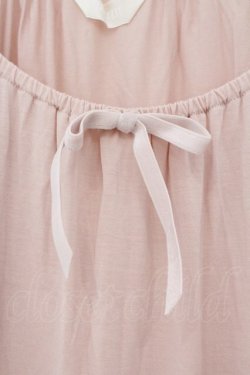 画像2: PINK HOUSE / ギャザー切り替えカットワンピース  ピンク O-26-03-03-029-LO-OP-IG-OS