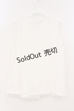 画像3: PINK HOUSE / ティアードタンク L シロ O-26-03-03-030-LO-TO-IG-OS