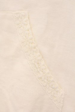 画像3: PINK HOUSE / レースフリルパーカー L シロ O-26-03-03-034-LO-TO-IG-OS