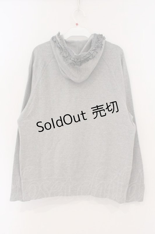 画像4: PINK HOUSE / レースフリルパーカー L グレー O-26-03-03-035-LO-TO-IG-OS (4)