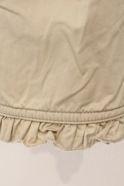 画像3: PINK HOUSE / ピコフリルデニムライクスカート  ベージュ O-26-03-03-047-LO-SK-IG-OS