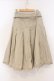 画像4: PINK HOUSE / ピコフリルデニムライクスカート  ベージュ O-26-03-03-047-LO-SK-IG-OS (4)