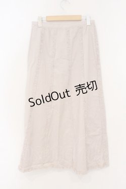 画像3: PINK HOUSE / リネンピコフリルスカート L ピンク O-26-03-03-048-LO-SK-IG-OS