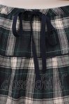 画像2: PINK HOUSE / 裾ピコフリルチェック柄スカート  グリーン O-26-03-03-049-LO-SK-IG-OS (2)