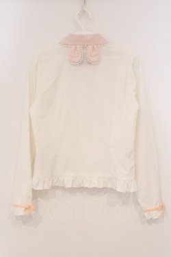 画像4: DearMyLove / マイメロディコラボブラウス M シロ×ピンク O-26-03-03-057-EL-BL-OW-OS