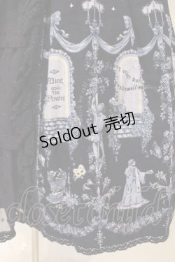 画像3: ALICE and the PIRATES / Poison de l'amour柄プリンセスジャンパースカート  ネイビー O-26-03-03-005-PA-OP-IG-OS