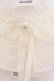 画像2: alcali / ドビードット付け襟  アイボリー O-26-03-03-061-LO-ZA-OW-OS (2)