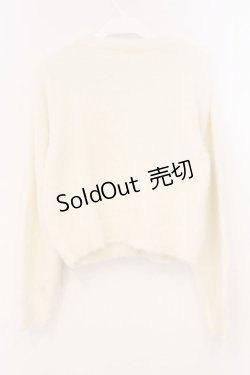 画像3: m petit by misako / MSKリボンカーディガン M アイボリー O-26-03-03-069-LO-TO-OW-OS