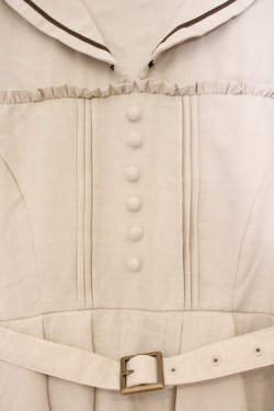 画像2: Kurumi Collaboration / マリンアカデミアワンピース M ベージュ O-26-03-03-070-GO-OP-OW-OS