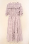 画像3: m petit by misako / TT*Mギンガムチェック半袖ワンピース M ラベンダー O-26-03-03-071-LO-OP-OW-OS (3)