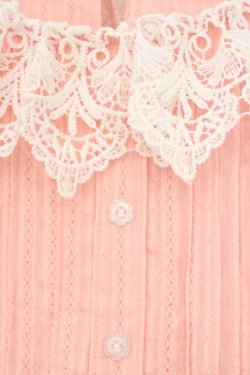 画像2: Cherirulu Chocola / MYレースフリルワンピース S ピンク O-26-03-03-072-GO-OP-OW-OS