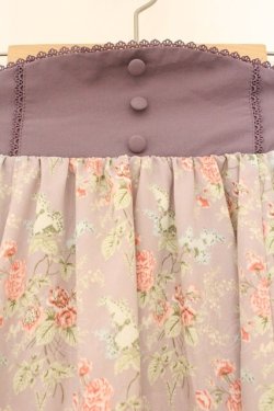 画像2: Kurumi Collaboration / グレイスフルコルセット風ロングスカート M ラベンダー O-26-03-03-074-GO-SK-OW-OS