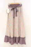 画像3: Kurumi Collaboration / グレイスフルコルセット風ロングスカート M ラベンダー O-26-03-03-074-GO-SK-OW-ZT641 (3)