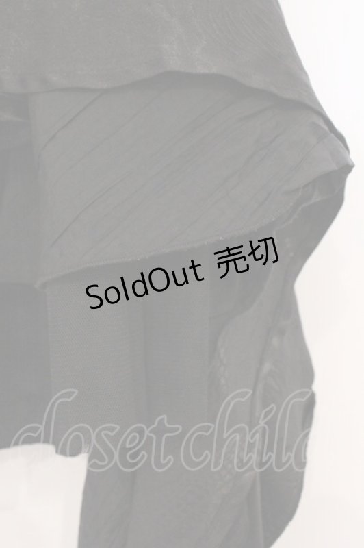 画像3: Qutie Frash / 2023年プレミアム-蘿月-アシメスカート  ブラック O-26-03-03-084-QU-SK-IG-OS (3)