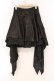 画像4: Qutie Frash / 2023年プレミアム-蘿月-アシメスカート  ブラック O-26-03-03-084-QU-SK-IG-OS (4)