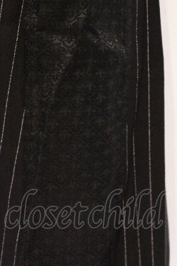 画像3: Qutie Frash / 袴パンツ  ブラック×ピンストライプ O-26-03-03-086-QU-PA-IG-OS