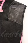 画像3: Qutie Frash / サイバーチャイナワンピース  ブラック×ピンク O-26-03-03-088-QU-OP-IG-OS (3)