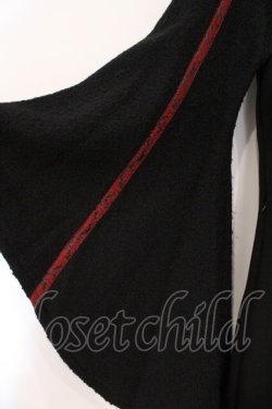 画像3: Qutie Frash / チャイナロングコート  ブラック×レッド O-26-03-03-089-QU-CO-IG-OS