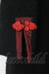 画像4: Qutie Frash / チャイナロングコート  ブラック×レッド O-26-03-03-089-QU-CO-IG-OS (4)