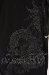 画像3: Qutie Frash / 2店舗限定チャイナロングTシャツ  ブラウン×カーキグリーン×ブラック O-26-03-03-093-QU-TO-IG-OS (3)