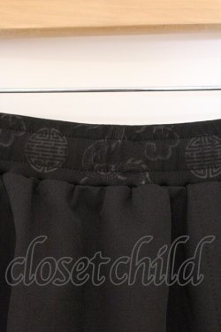 画像2: Qutie Frash / 龍ptレースアップサルエルパンツ  ブラック×レッド O-26-03-03-095-QU-PA-IG-OS