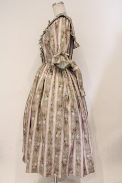 画像3: axes femme kawaii / RosyBear柄ワンピース M グリーン O-26-03-03-009-AX-OP-OW-OS