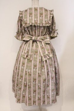 画像4: axes femme kawaii / RosyBear柄ワンピース M グリーン O-26-03-03-009-AX-OP-OW-OS