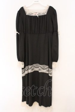 画像1: FLC / レースワンピース（星名桜子） L クロ O-26-03-03-020-LO-OP-IG-OS