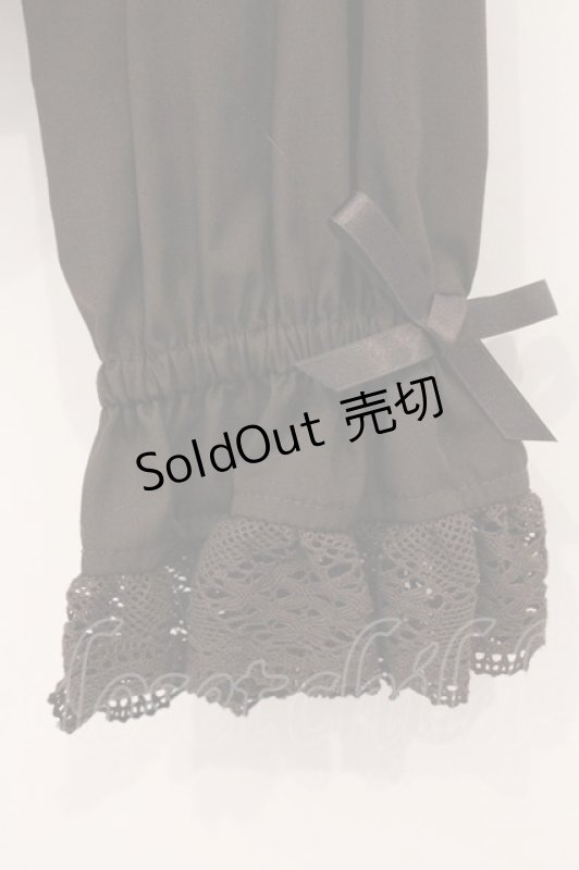 画像4: Innocent World / クラシカルリボンブラウス M ブラウン O-26-03-03-022-IW-BL-IG-OS (4)