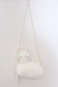 merry jenny / 【求心フレンズコラボ】うさぎのバッグ  シロ O-26-03-04-001-LO-BG-OW-OS