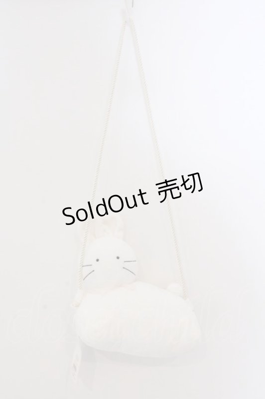 画像1: merry jenny / 【求心フレンズコラボ】うさぎのバッグ  シロ O-26-03-04-001-LO-BG-OW-ZT639 (1)