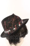 画像5: SEX POT ReVeNGe / ペイントハット  ブラック×レッド O-26-03-04-036-SP-AC-IG-ZTK037 (5)