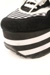 画像6: Candy Stripper / PEPE GINGHAM HIGH SOLE SNEAKERS 24cm ブラック O-26-03-04-037-PU-SH-IG-ZT0314J (6)