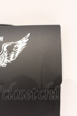 画像2: PEACE NOW / ファイルバッグ  ブラック O-26-03-04-038-PU-ZA-IG-OS