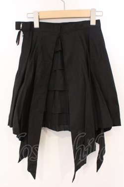 画像4: PEACE NOW / 前後ティアードスカート M ブラック O-26-03-04-042-PU-SK-IG-OS