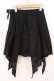 画像4: PEACE NOW / 前後ティアードスカート M ブラック O-26-03-04-042-PU-SK-IG-OS (4)