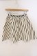 画像1: Candy Stripper / ストライプフレアースカート 2 アイボリー O-26-03-04-059-PU-SK-IG-OS (1)