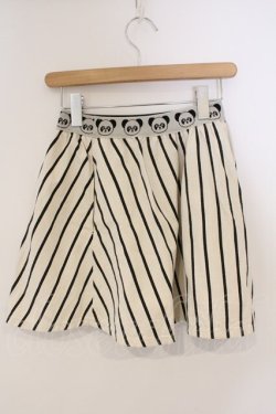 画像2: Candy Stripper / ストライプフレアースカート 2 アイボリー O-26-03-04-059-PU-SK-IG-OS