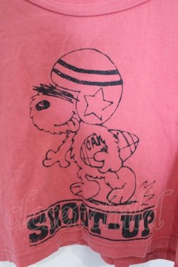 画像2: Candy Stripper / ラグビープリントベアワンピース 2 ピンク O-26-03-04-061-PU-OP-IG-OS